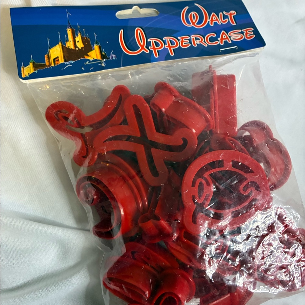 Disney letters Red Supplies